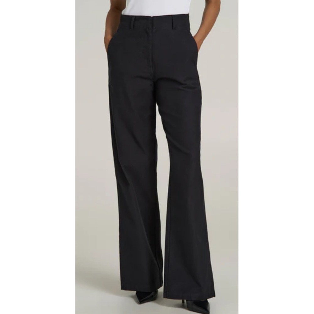 Ralph Lauren Black Wide Leg Pants